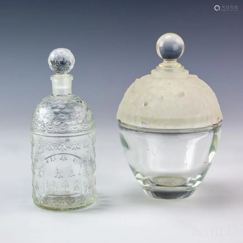 LOT 2 Dilys Laura Ashley Guerlain Perfume Bottle