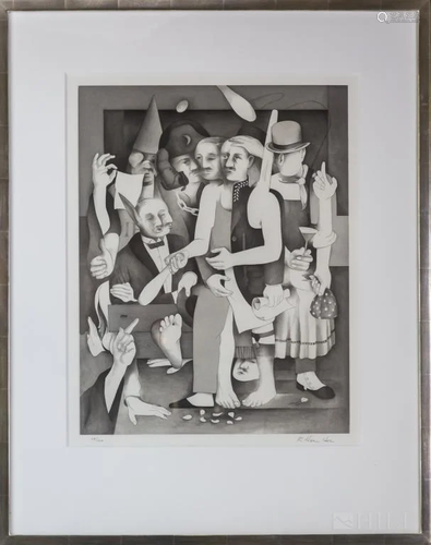 Richard Hamilton 1922- English L/E Etching Print