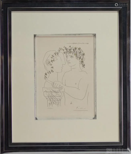 After Pablo Picasso Limited Edition LE Lithograph