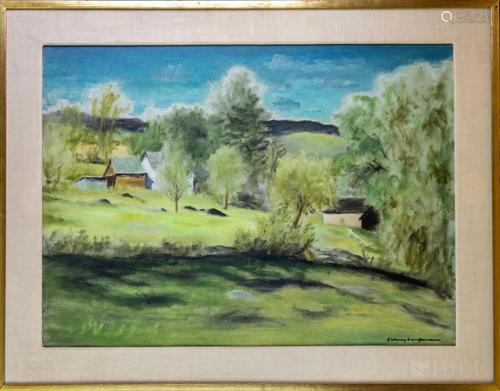 Sidney Laufman 1891-1985 American Oil Painting