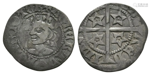 Scotland - Robert II - Long Cross Penny