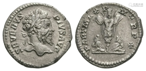 Septimius Severus - Captives Denarius