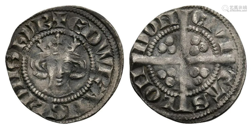 Edward I - London - Long Cross Halfpenny