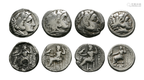 Macedonia - Alexander III - Zeus Drachms