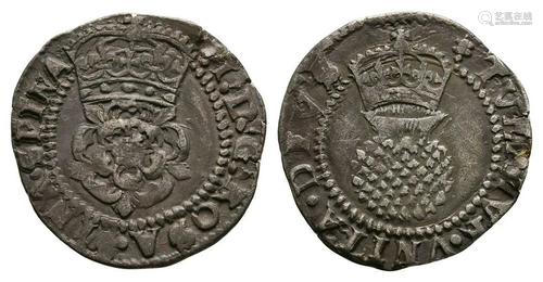 James I - Thistle Halfgroat