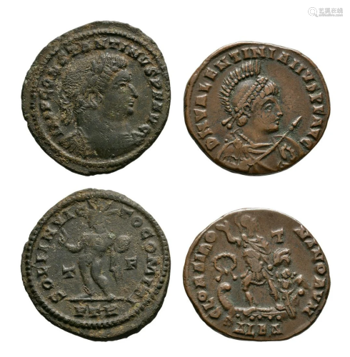 Constantine I & Valentinian II - Folles [2]