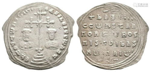 Basil II and Constantine VIII - Miliaresion