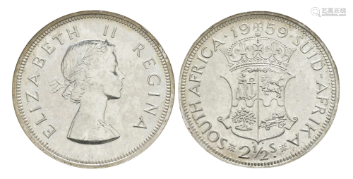 South Africa - 1959 - Proof Halfcrown