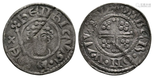 Henry II - Wilton / Osber - Short Cross Penny