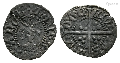 Henry V - London - Long Cross Halfpenny