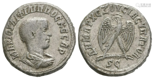 Philip II - Antiochia ad Orontem - Eagle Tetradrachm