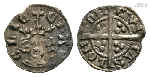 Edward I - London - Long Cross Farthing