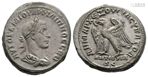 Philip II - Antioch - Eagle Tetradrachm