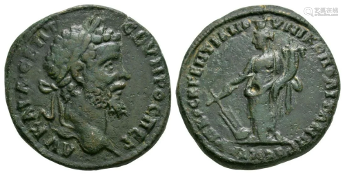 Sept. Severus - Nikopolis - Tyche Bronze
