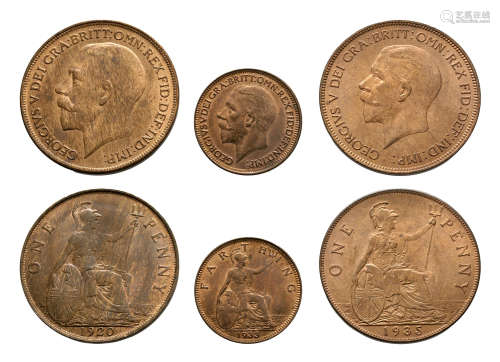 George V - Pennies and Halfpenny [3]
