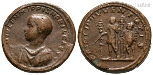 Philip II (Philip I) - Paduan Medallion