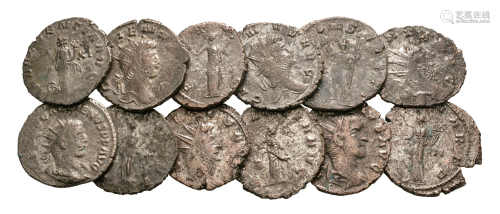 Gallienus & Claudius II - Antoninianii [12]