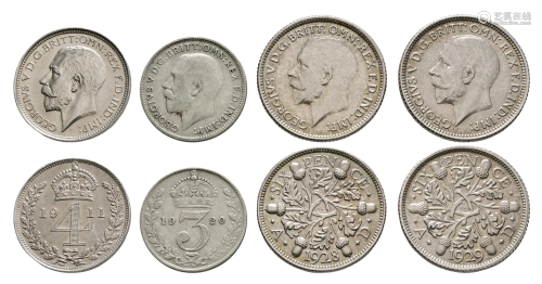 George V - 6ds, 3d and Maudy Groat [4]