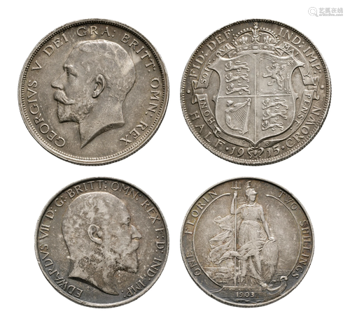 Edward VII to George V - 2/- & 2/6 [2]