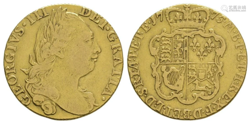 George III - 1775 - Gold Guinea