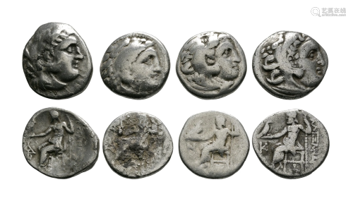 Macedonia - Alexander III - Zeus Drachms