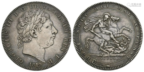 George III - 1819 LIX - Crown