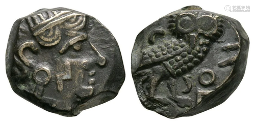 South Arabian - Sabaean - Imitative Owl Drachm