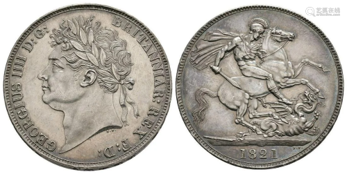 George IV - 1821 - Crown