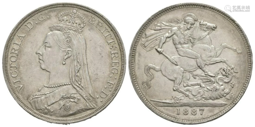 Victoria - 1887 - Crown