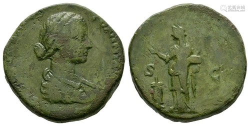 Lucilla - Pietas Sestertius