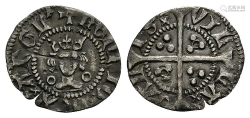 Henry VI - Calais - Annulet Halfpenny