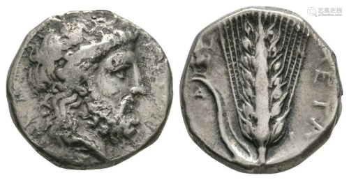 Lucania - Metapontum - Zeus Nomos