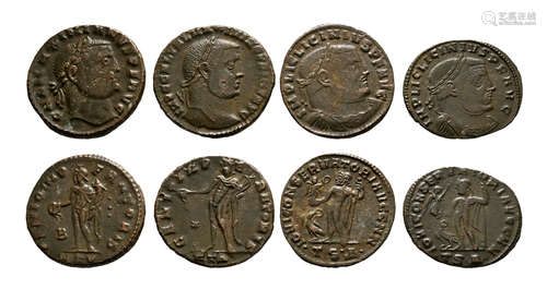 Maximinus to Licinius - Follis Group [4]