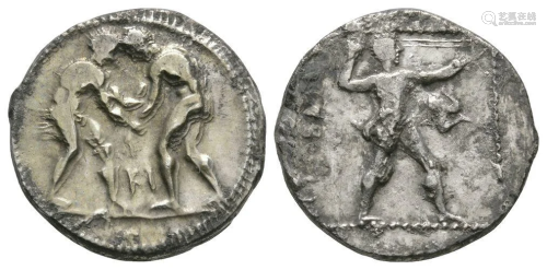 Pamphylia - Aspendos - Wrestlers Stater
