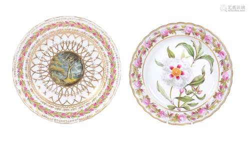 Two Derby plates