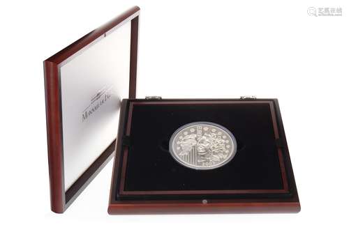 A SILVER 1 KILO COIN