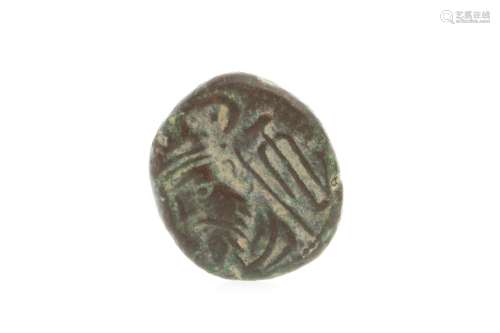 AN ANCIENT DRACHMA COIN