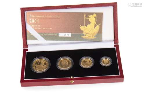 A UNITED KINGDOM BRITANNIA GOLD PROOF COLLECTION