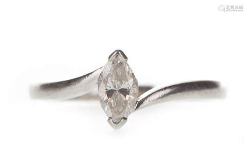 A DIAMOND SOLITAIRE RING