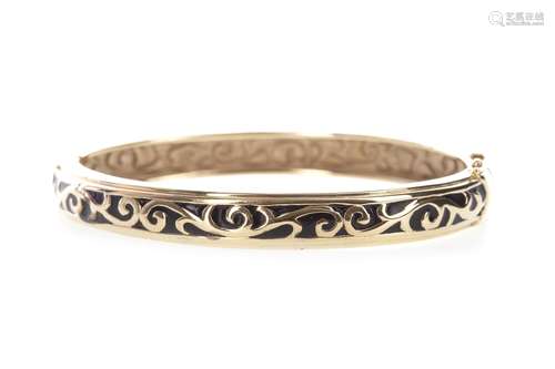 A GOLD BANGLE