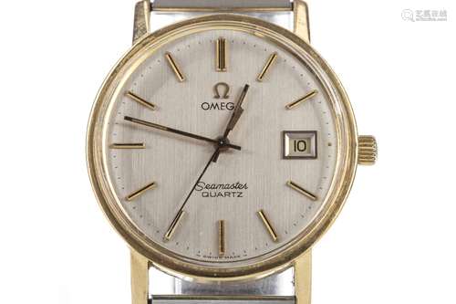 A GENTLEMAN'S OMEGA SEAMASTER QUARTZ WATCH