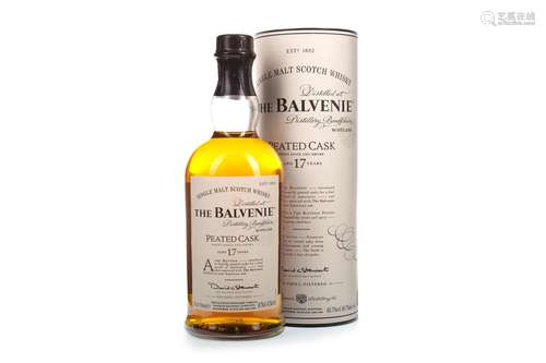 BALVENIE PEATED CASK AGED 17 YEARS