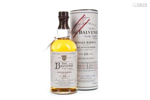 BALVENIE SINGLE BARREL 15 YEARS OLD SANDY GRANT GORDON BOTTLING