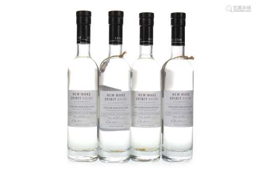 FOUR HALF BOTTLES OF HIGHLAND PARK 2010 NEW MAKE SPIRIT