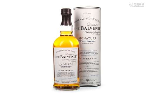 BALVENIE SIGNATURE AGED 12 YEARS BATCH NO.1