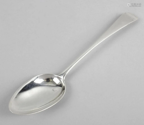 A Scottish provincial silver table spoon, in Old