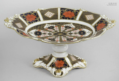 A Royal Crown Derby Old Imari 1128 pattern oval …