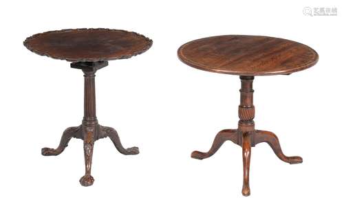 A George III mahogany occasional table