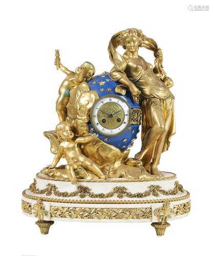 A French mantel clock