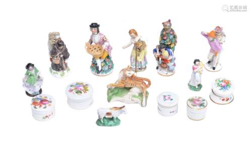 Various assorted items of small porcelain
